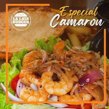 Hamburguesa de Camarón