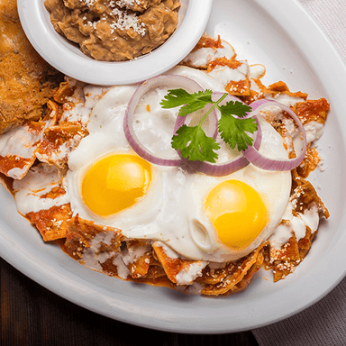 Chilaquiles con Huevo