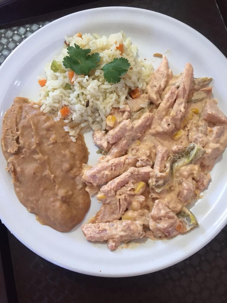 Pollo en Crema