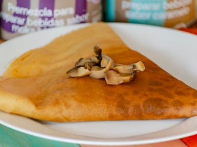 Crepa de Champiñon y Jamón