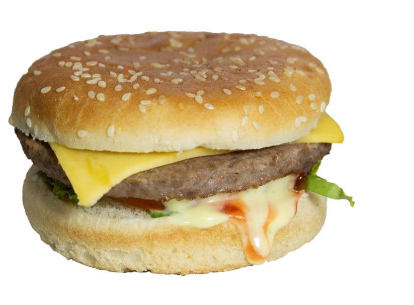 Hamburguesa Con Queso