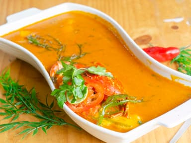 Parihuela filete de pescado y mariscos