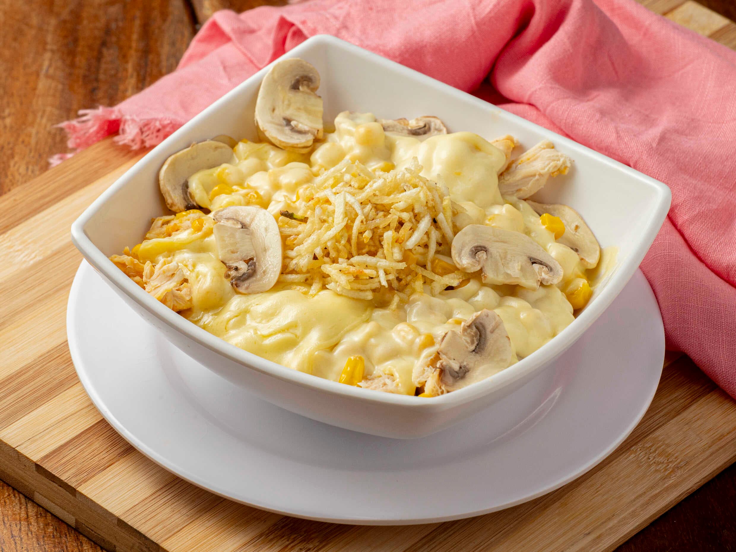 Maicitos con Champiñones