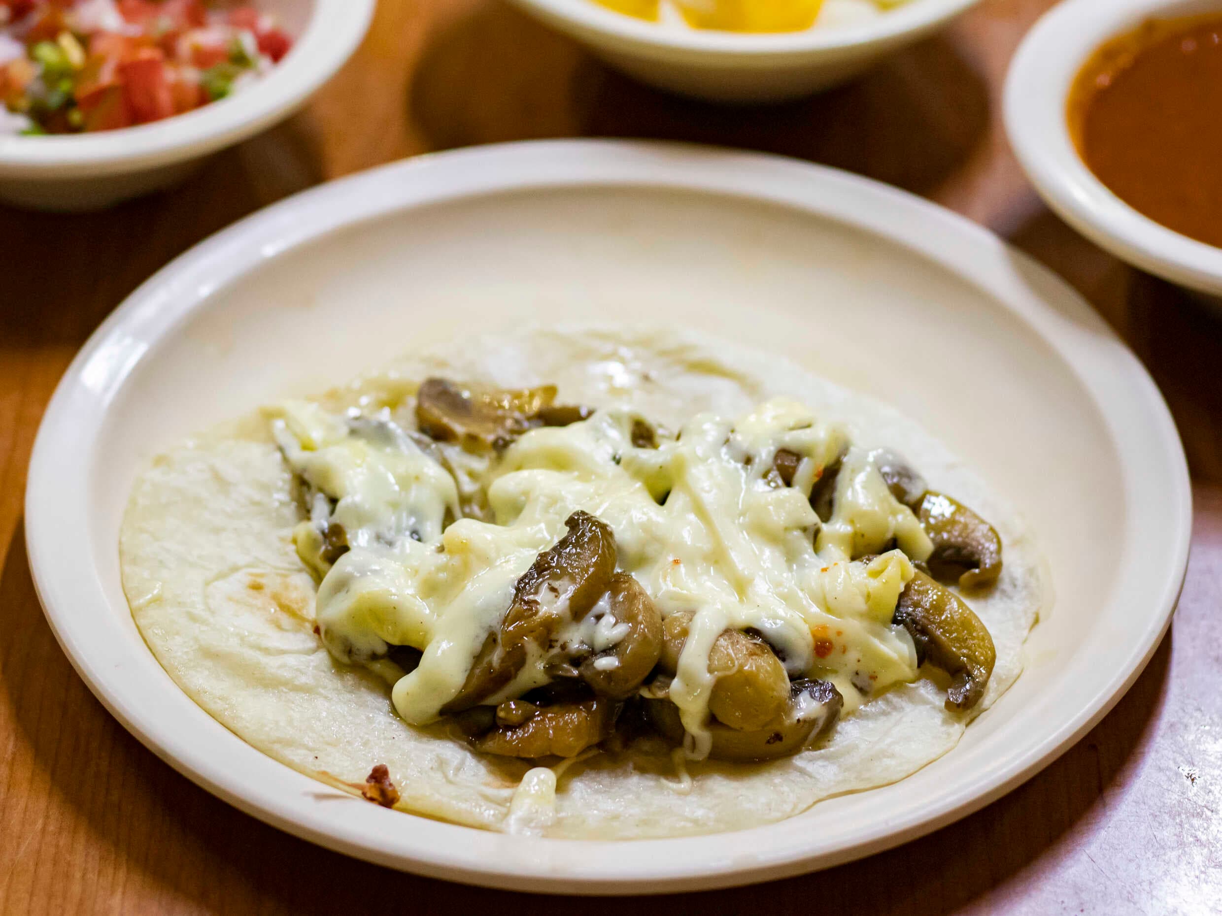 Quesadilla de Champiñones