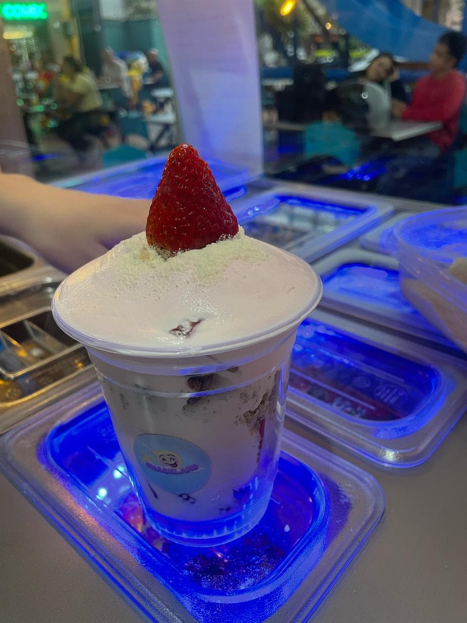 Fresas Leche en Polvo