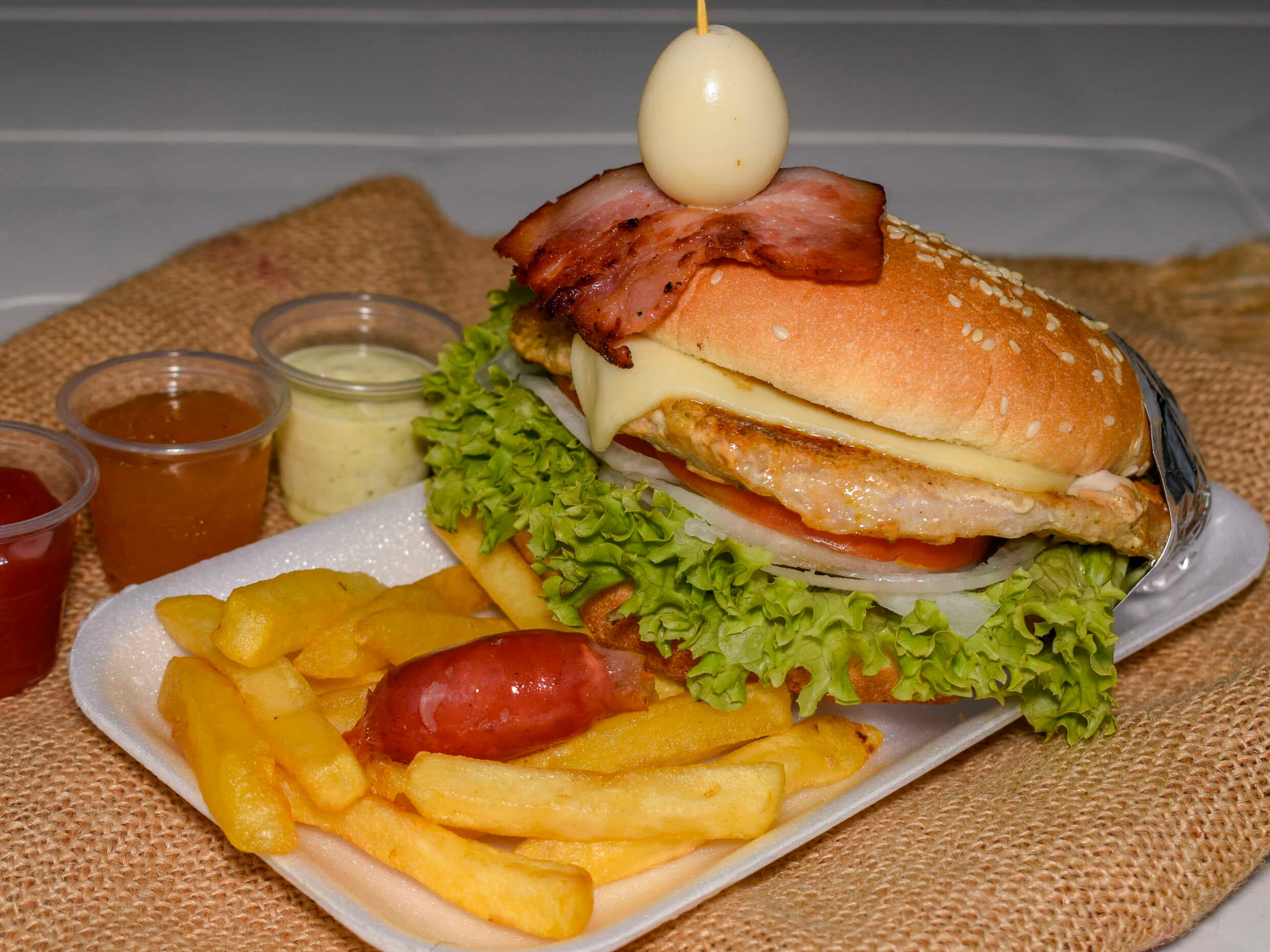 Hamburguesa de Lomo de Cerdo