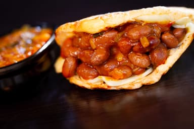 Arepa Vegetariana Típica