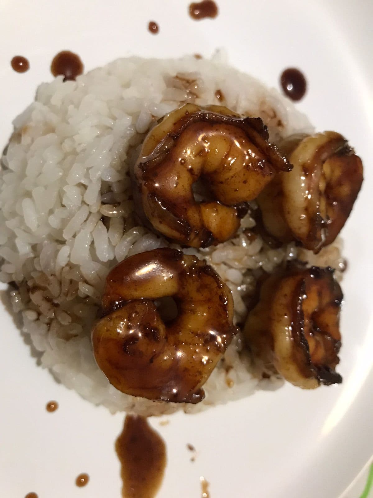 Gohan camarón Teriyaki
