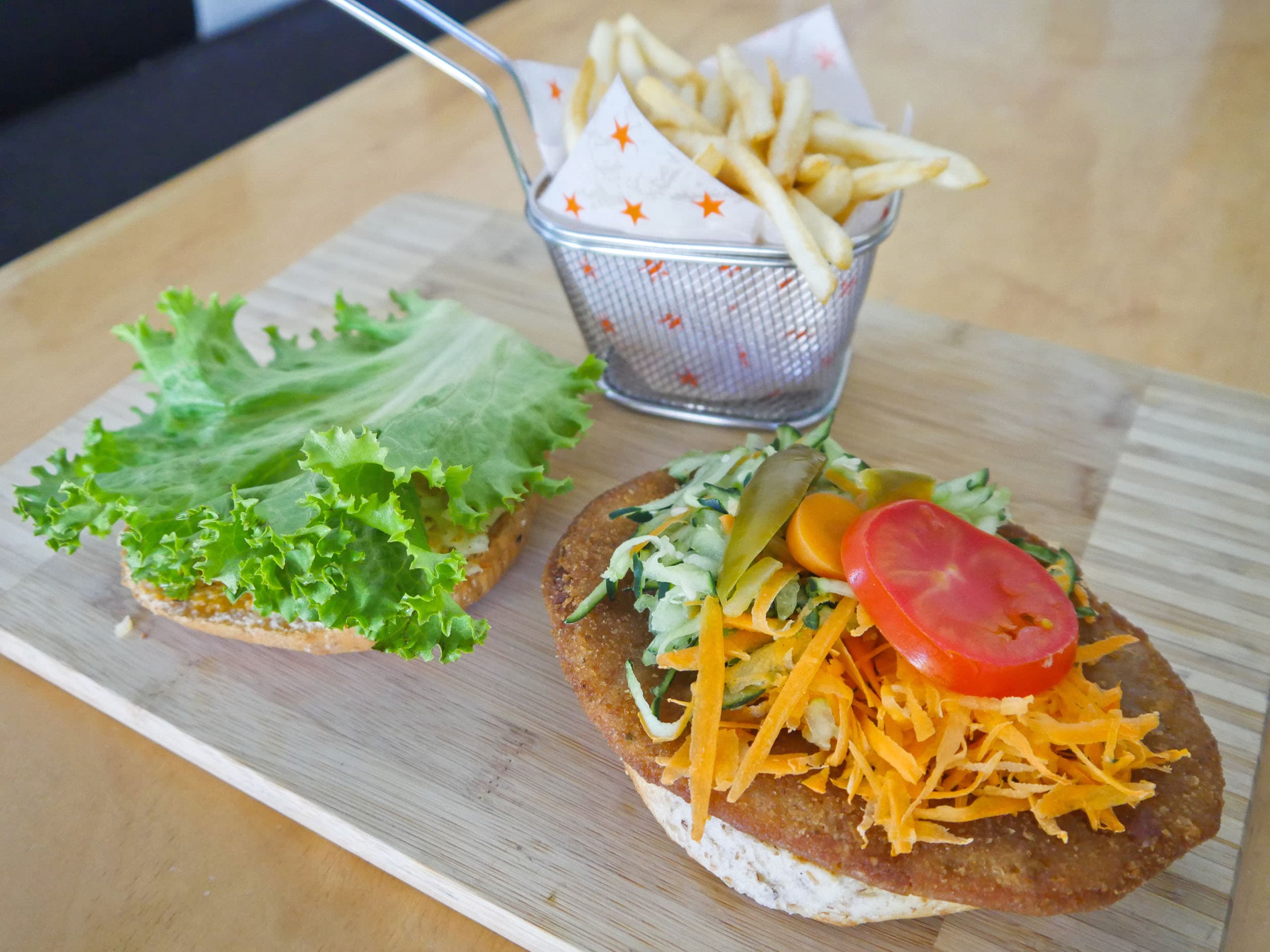 Hamburguesa Vegania