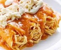 Enchiladas con Pollo
