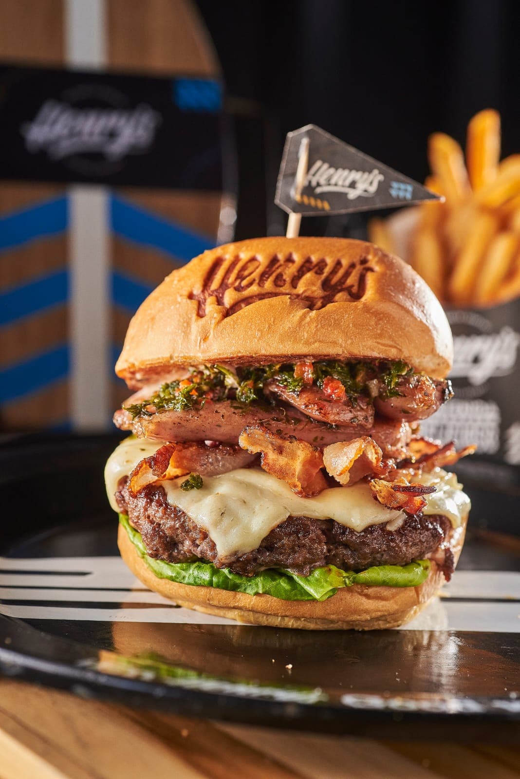 Hamburguesa La Gaucha