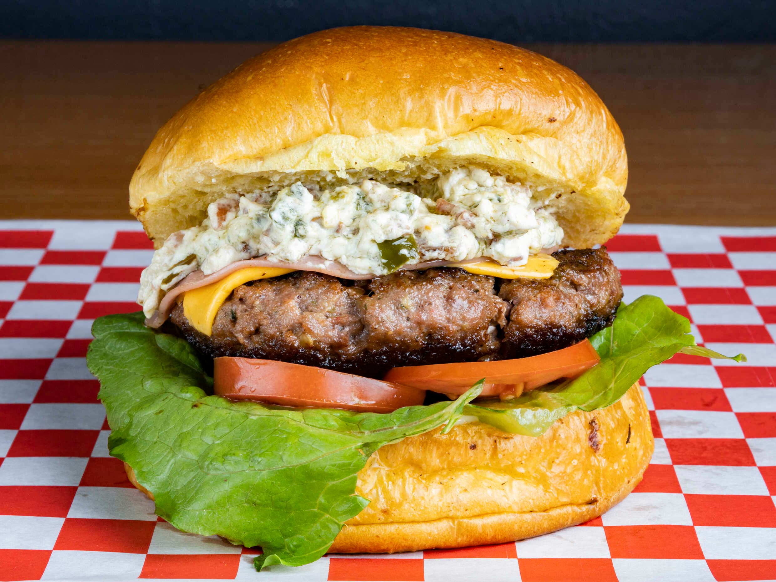 Hamburguesa Bacon Philadelphia