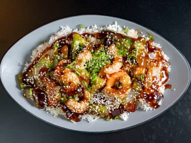 Teriyaki de Camarón