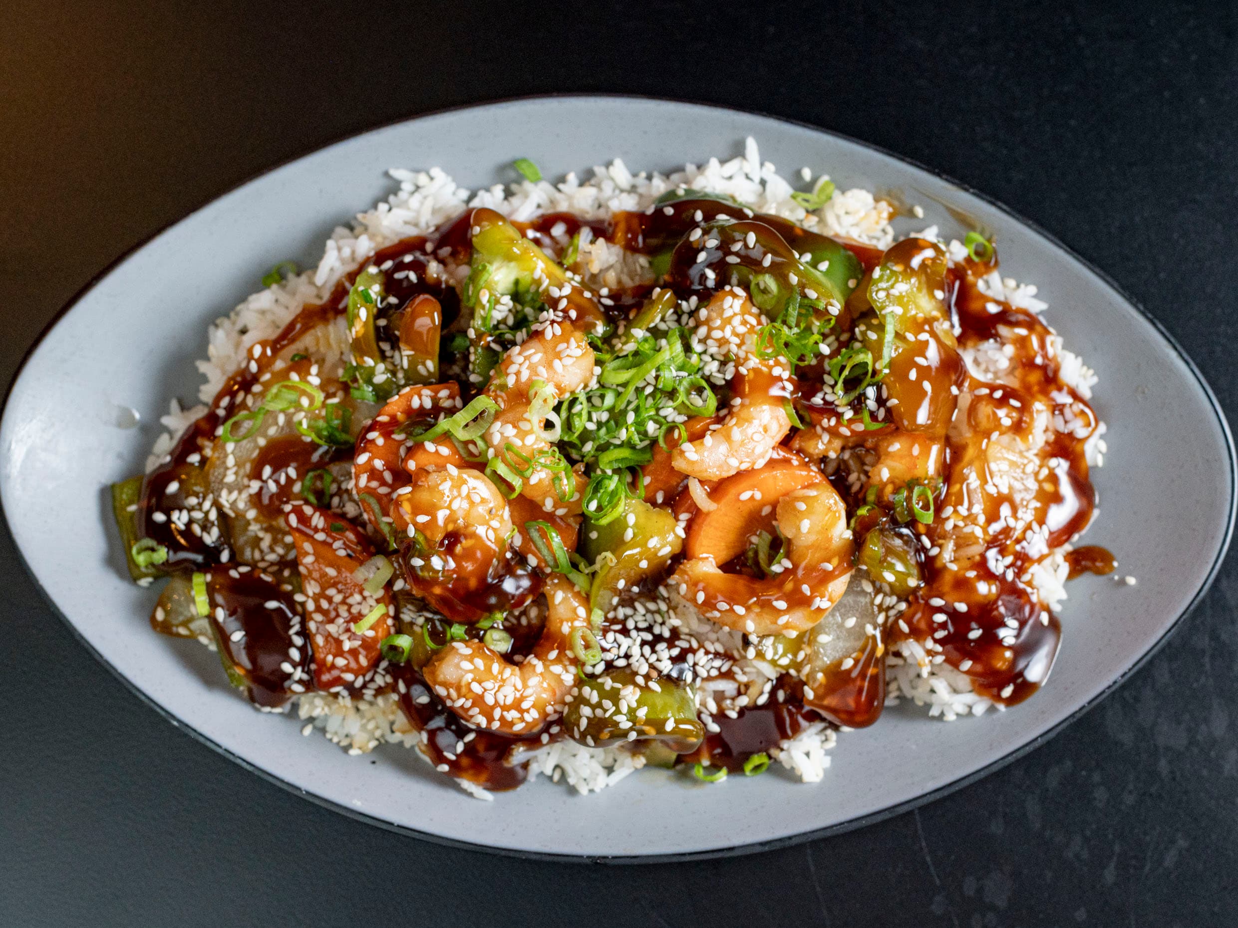 Teriyaki de Camarón