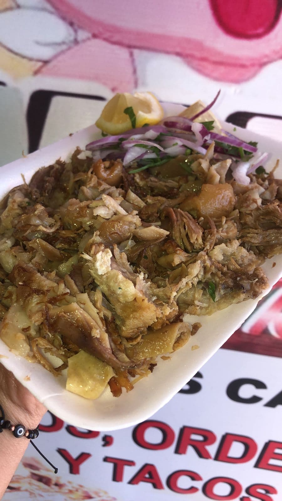 1/4 De carnitas