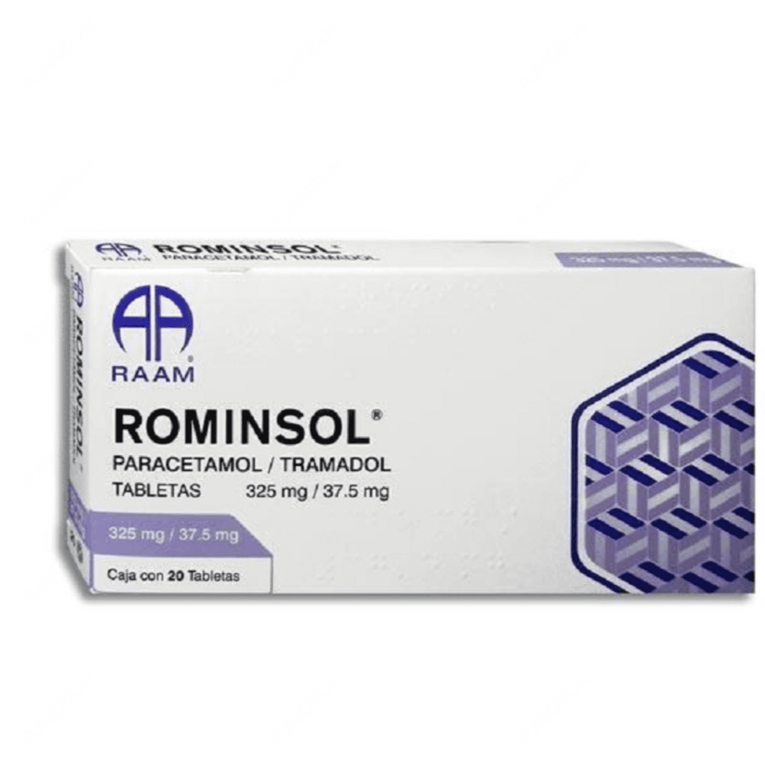ROMINSOL 37.5/325 MG C/20 TAB