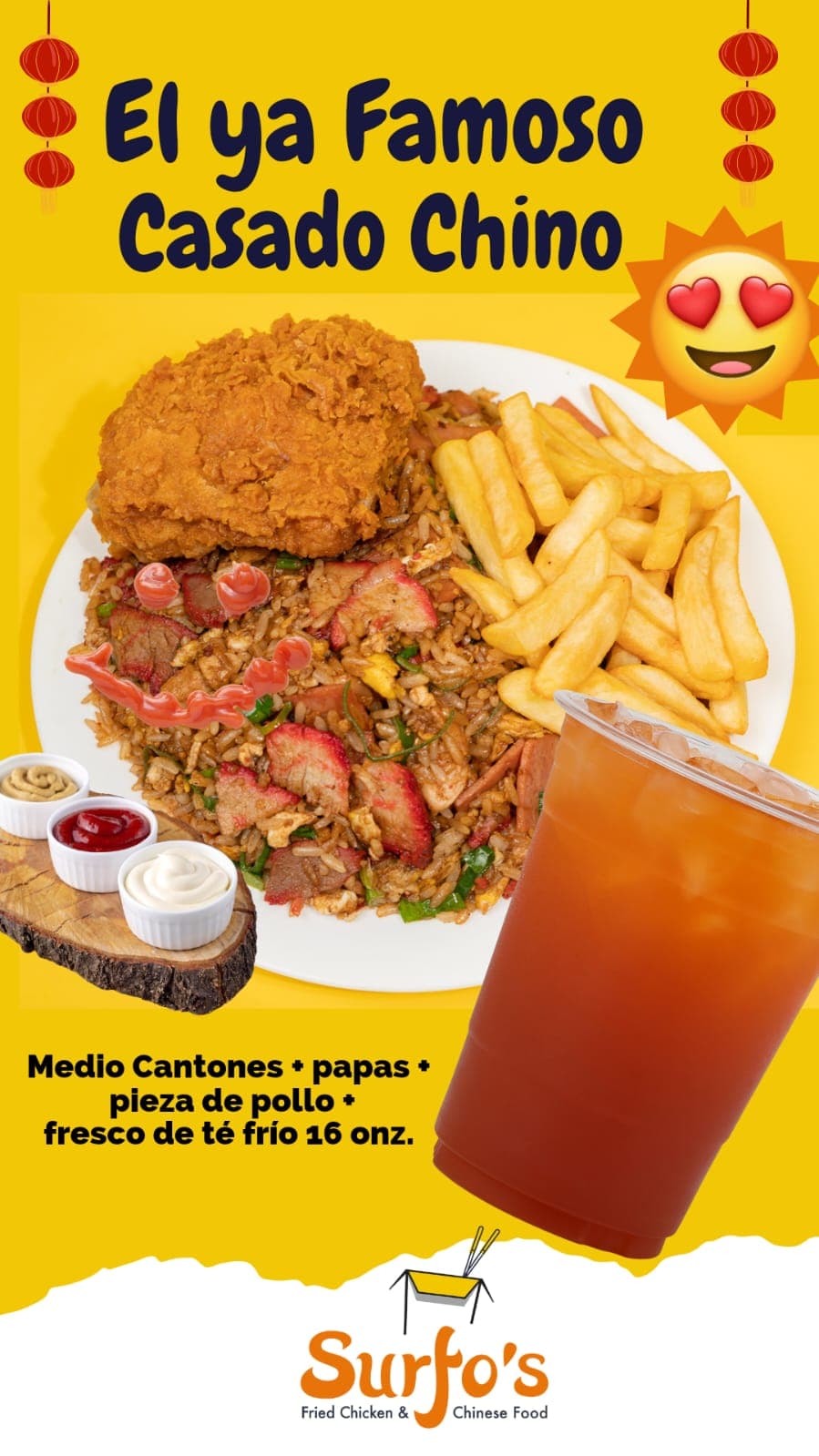 Casado Chino + Refresco