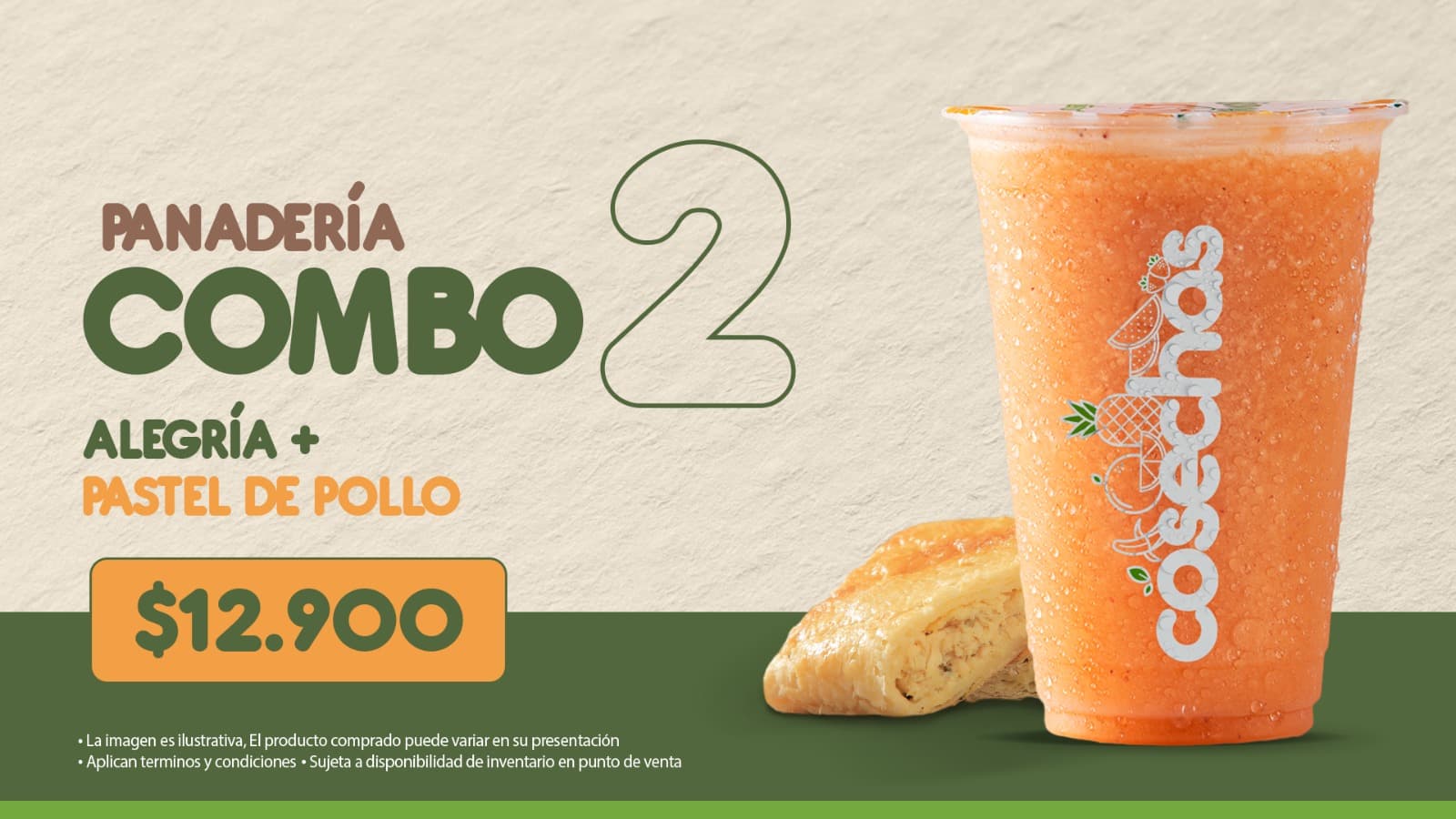 Combo Pastel de Pollo + Alegría