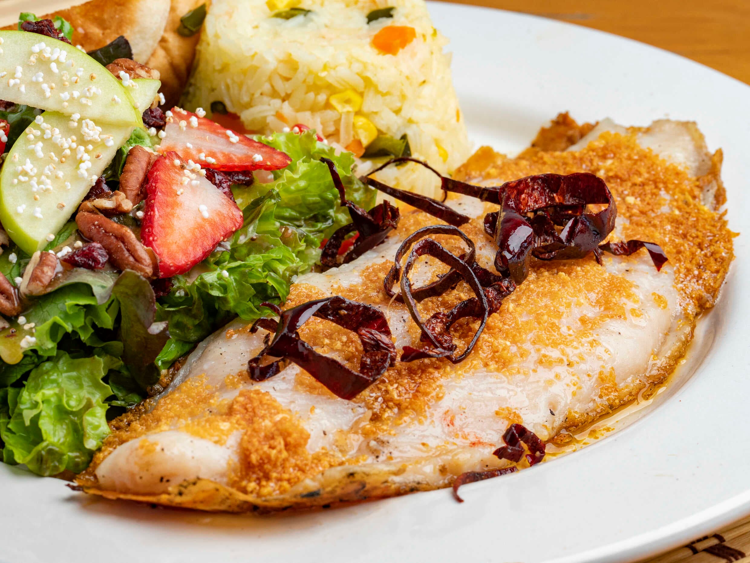 Filete de Pescado Al Ajillo