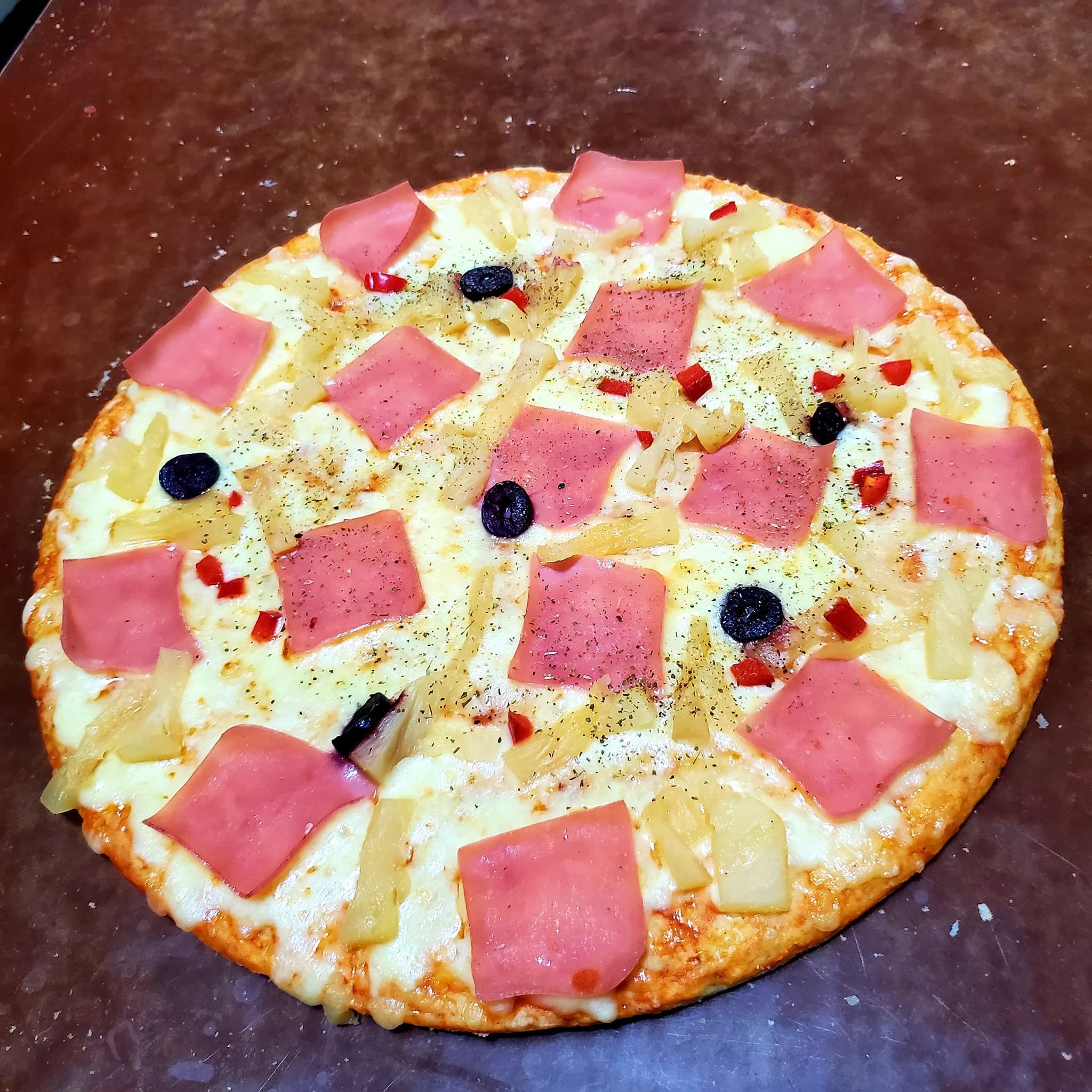 Pizza Grande Hawaiana Tropical de 8 Porciones