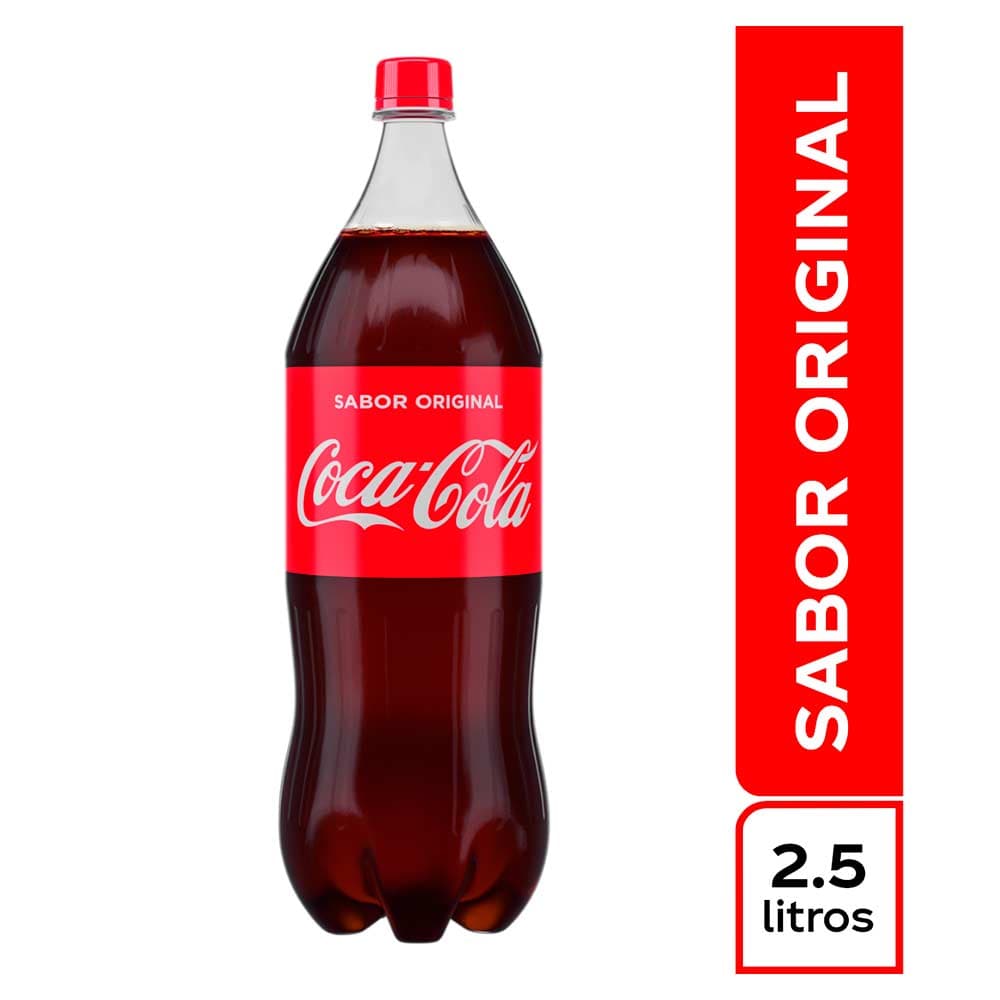 Gaseosa Coca Cola 2.5 L