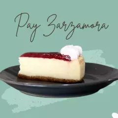 Pay de Queso con Frambuesa
