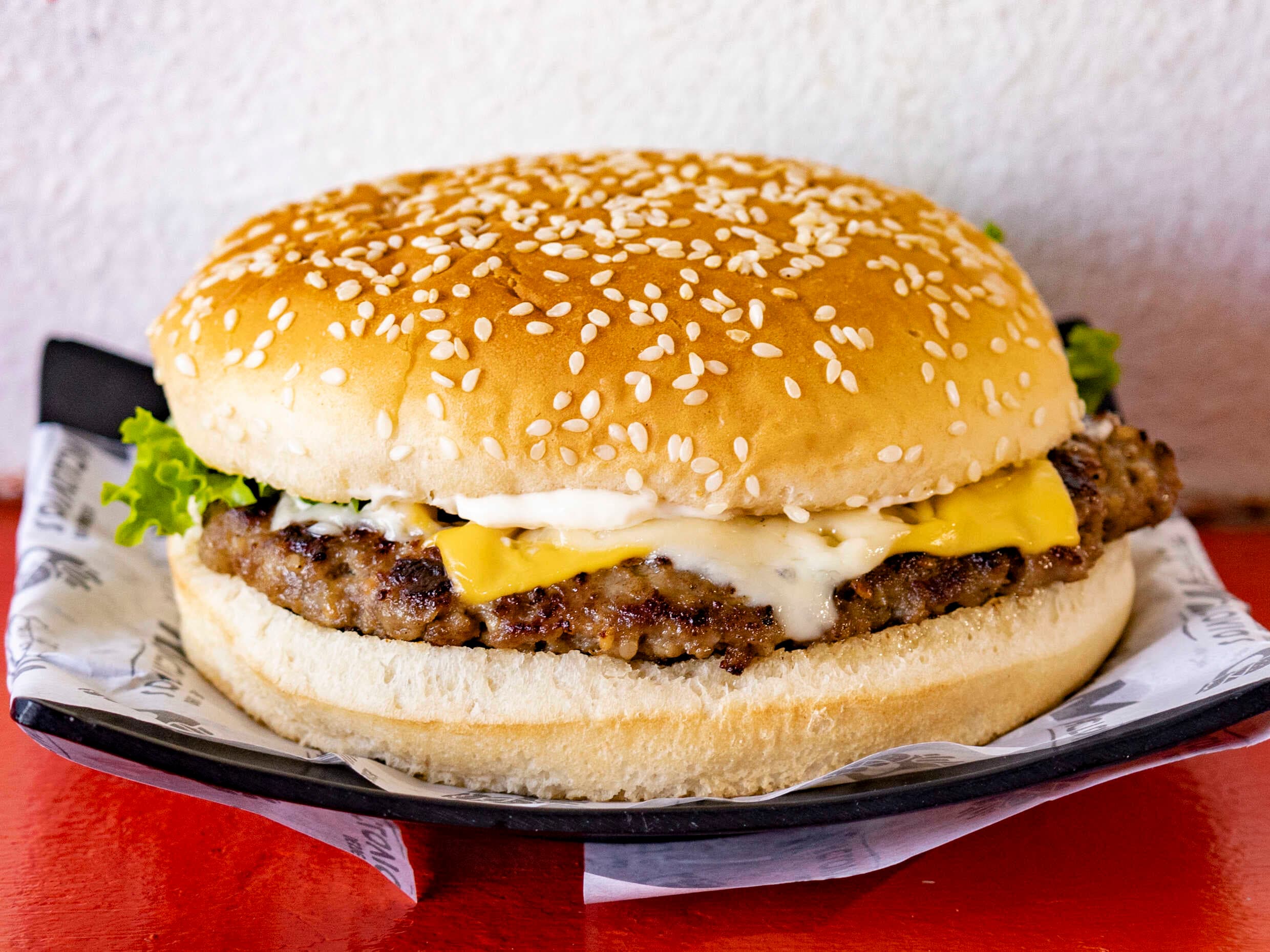 Hamburguesa Doble Queso