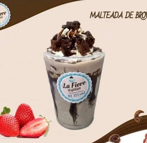 Malteada Especial de Brownie