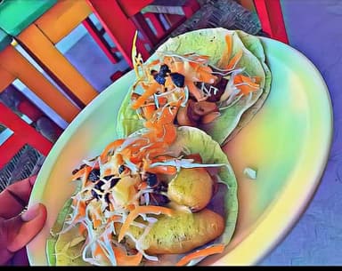 Tacos Capeado de Camarón