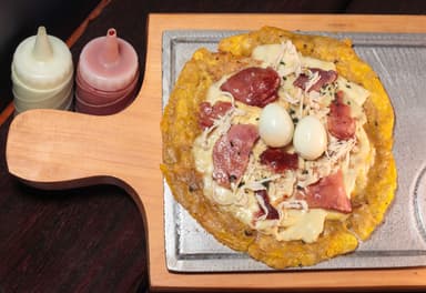 Patacón Pollo Tocineta