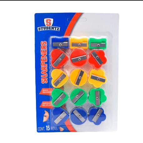 Studentz Sacapuntas de Colores Surtidos
