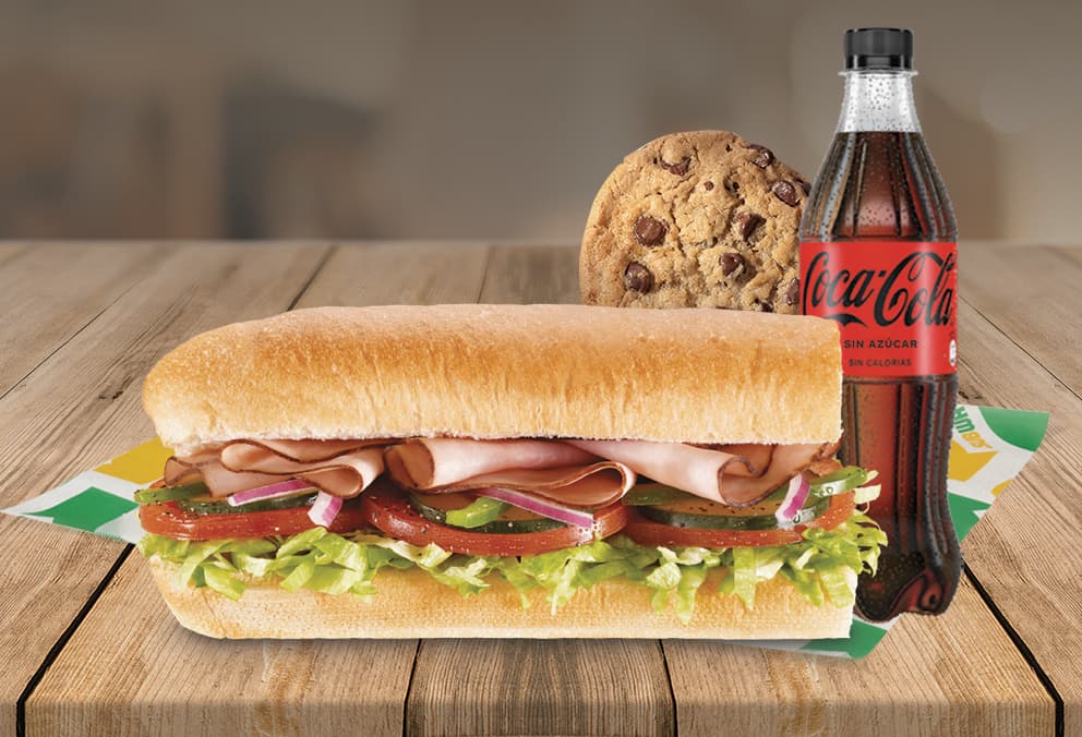 Combo Sub de Jamón 15 cm