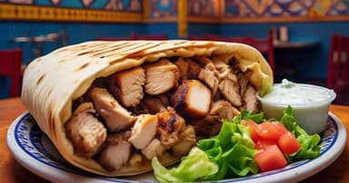 Shawarma de Pollo y Cerdo
