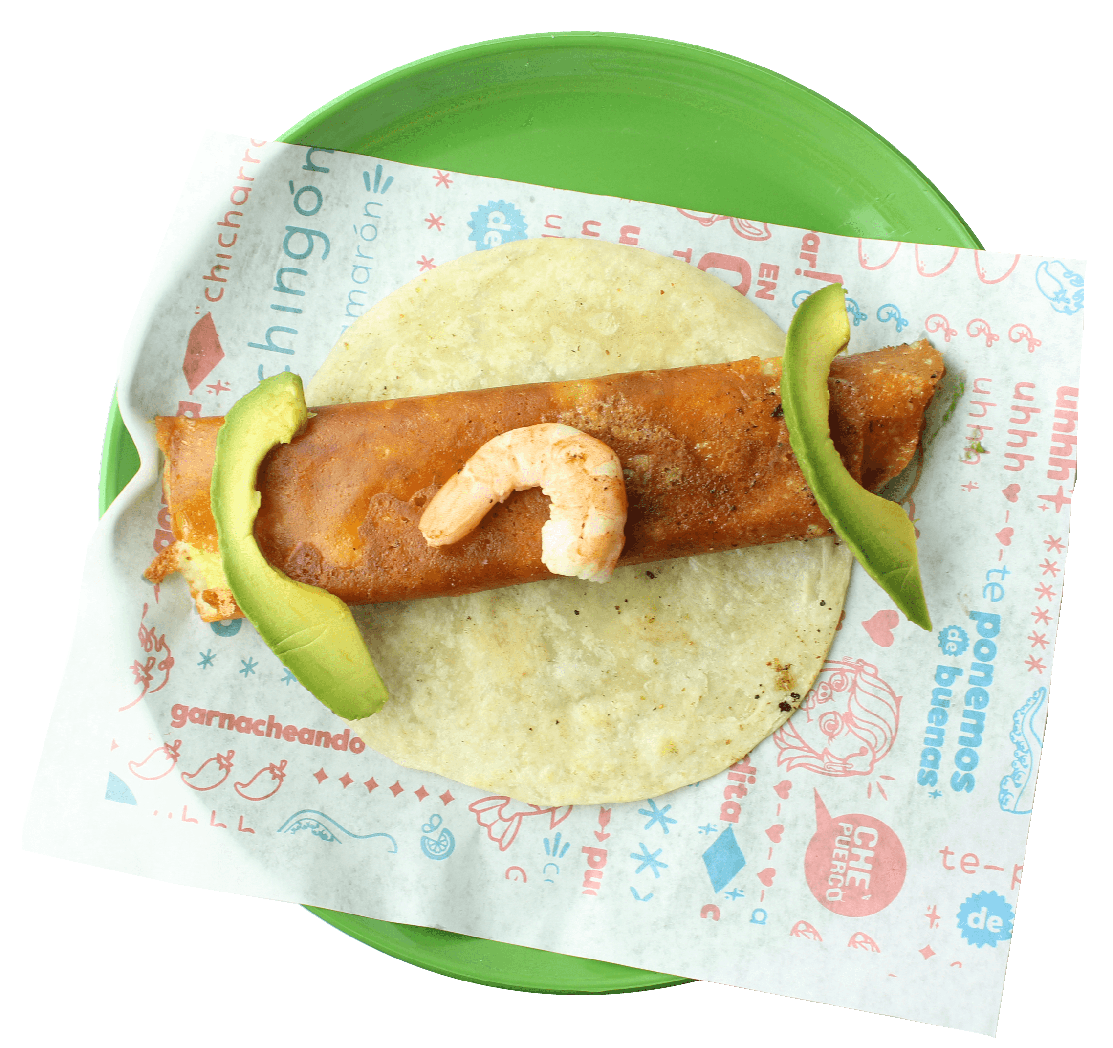 Taco Costra de Camarón