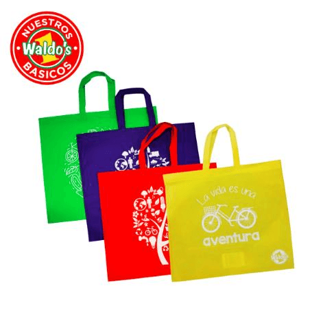 Bolsa Reutilizable Roja Waldos