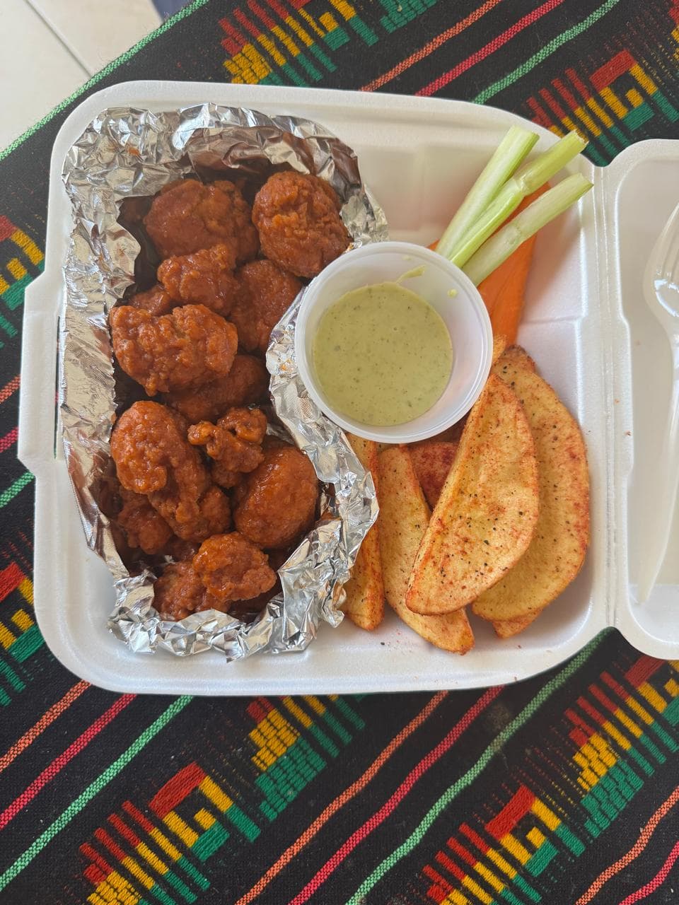 Boneless con papas