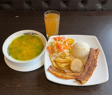 Menu del Dia con Chicharron
