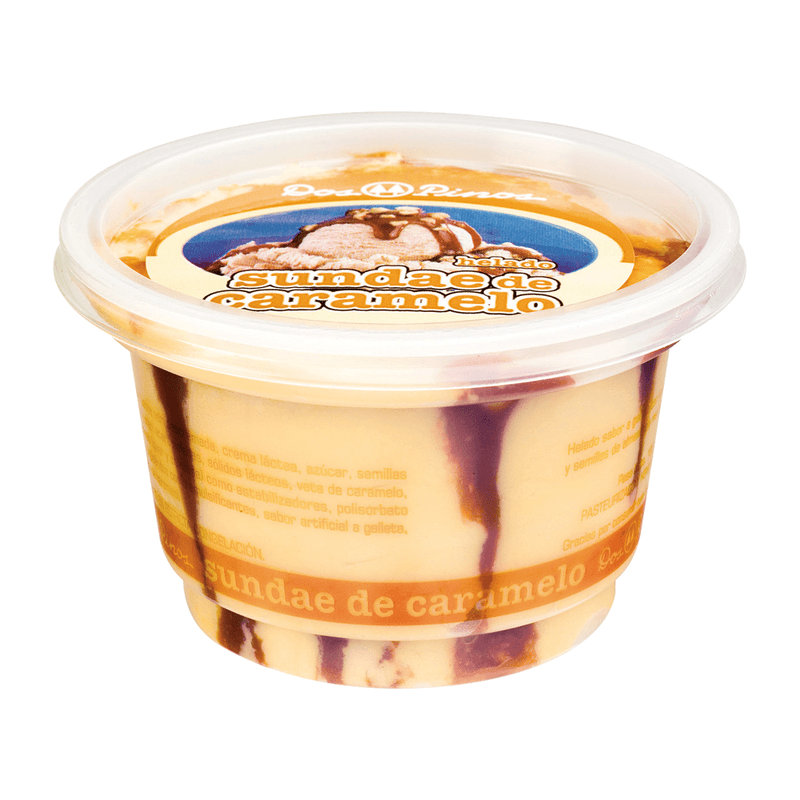 Helado Sundae Dos Pinos Caramelo 136 g