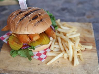 Hamburguesa de Pollo Búfalo