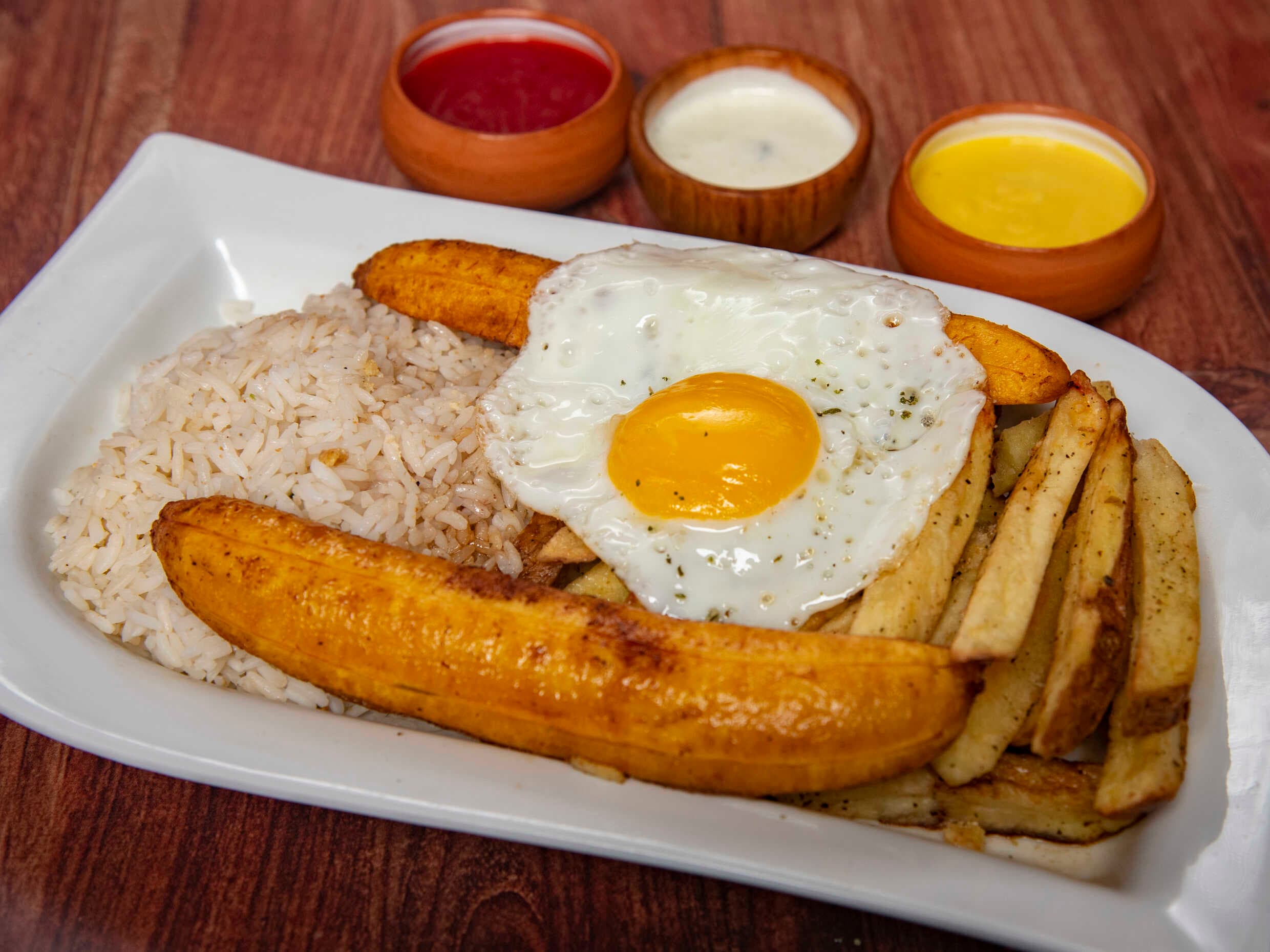 Arroz a la Cubana