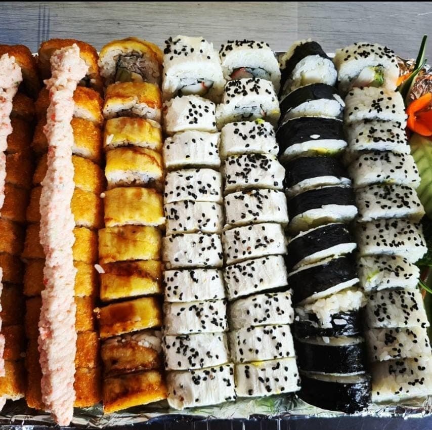 Charola 7 Sushis