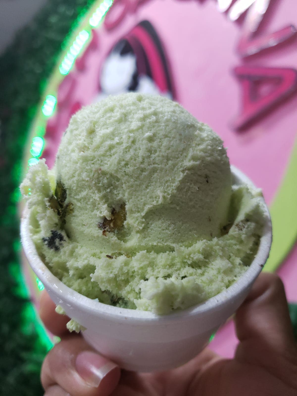 Helado de Pistache