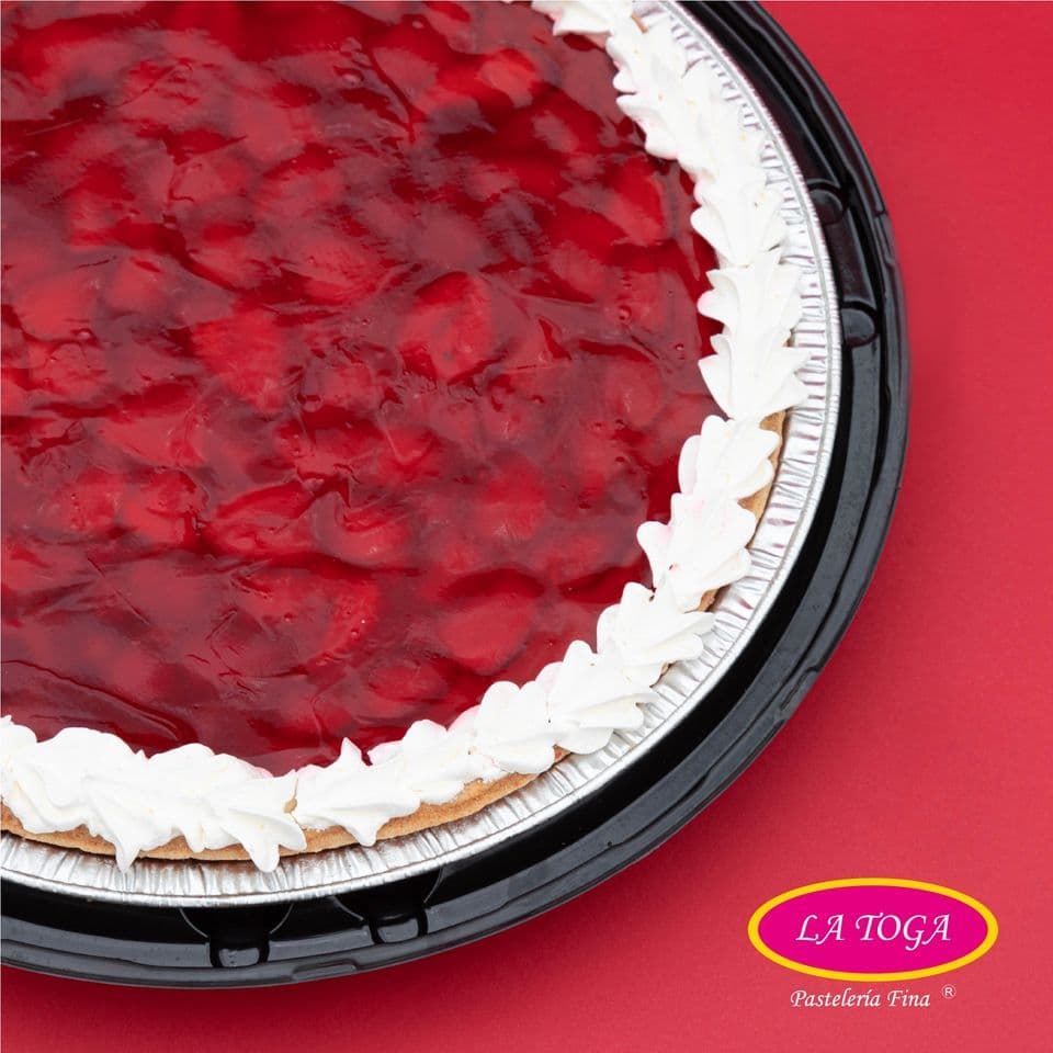 Pay de Queso con Fresa