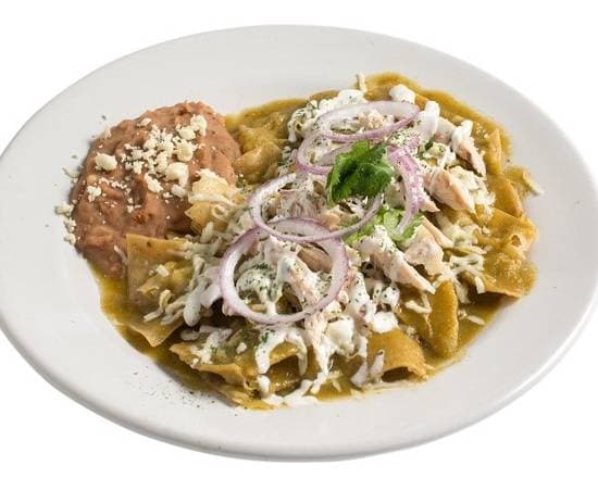 Chilaquiles Verdes de Pollo