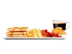 Combo. Pancakes Deluxe con Tocino