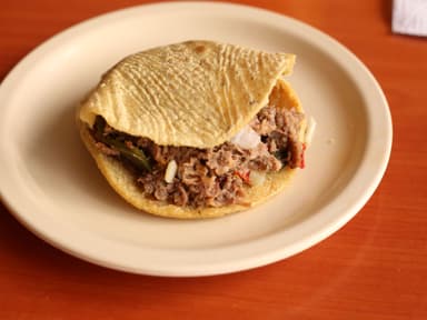 Gordita de Deshebrada