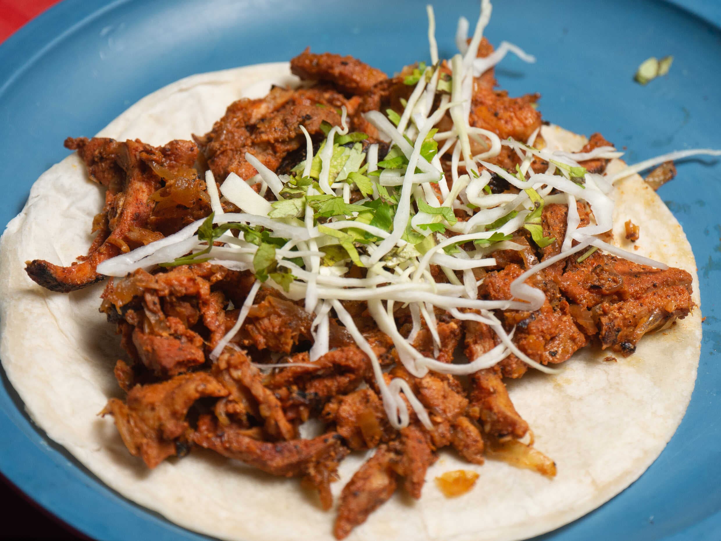 Taco de Harina (Pastor Trompo)