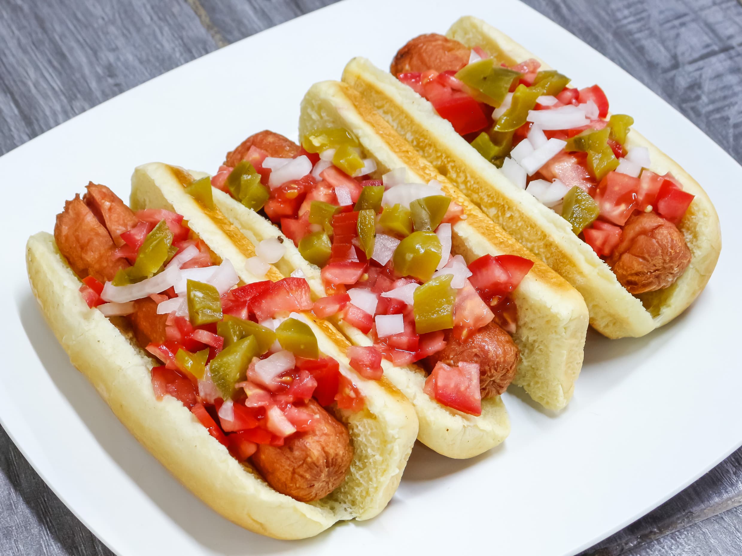 3 Piezas Hot Dog
