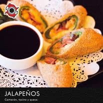 Kushiague Jalapeño,Camarón,Tocino y Queso.