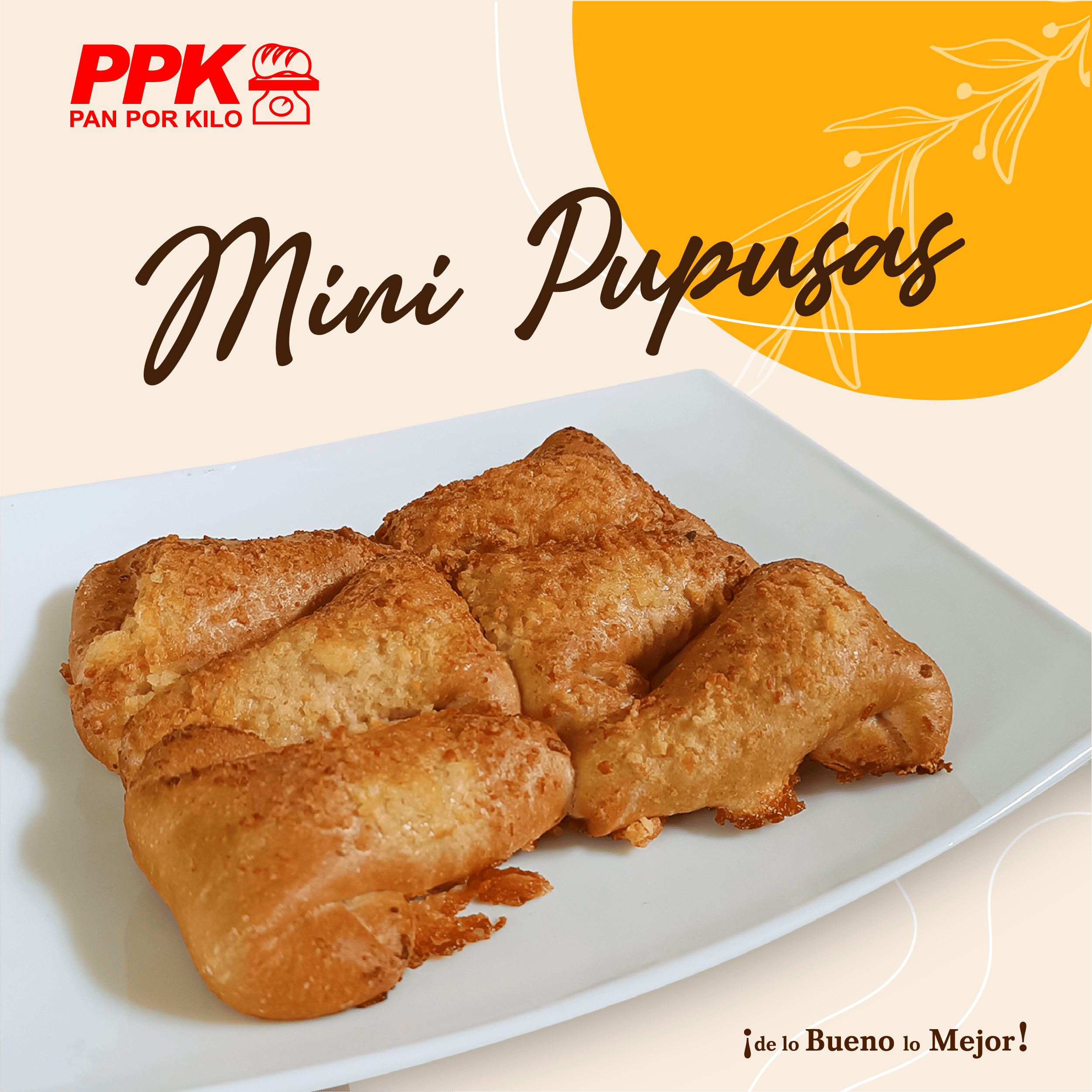 Mini Pupusas 6 Unidades